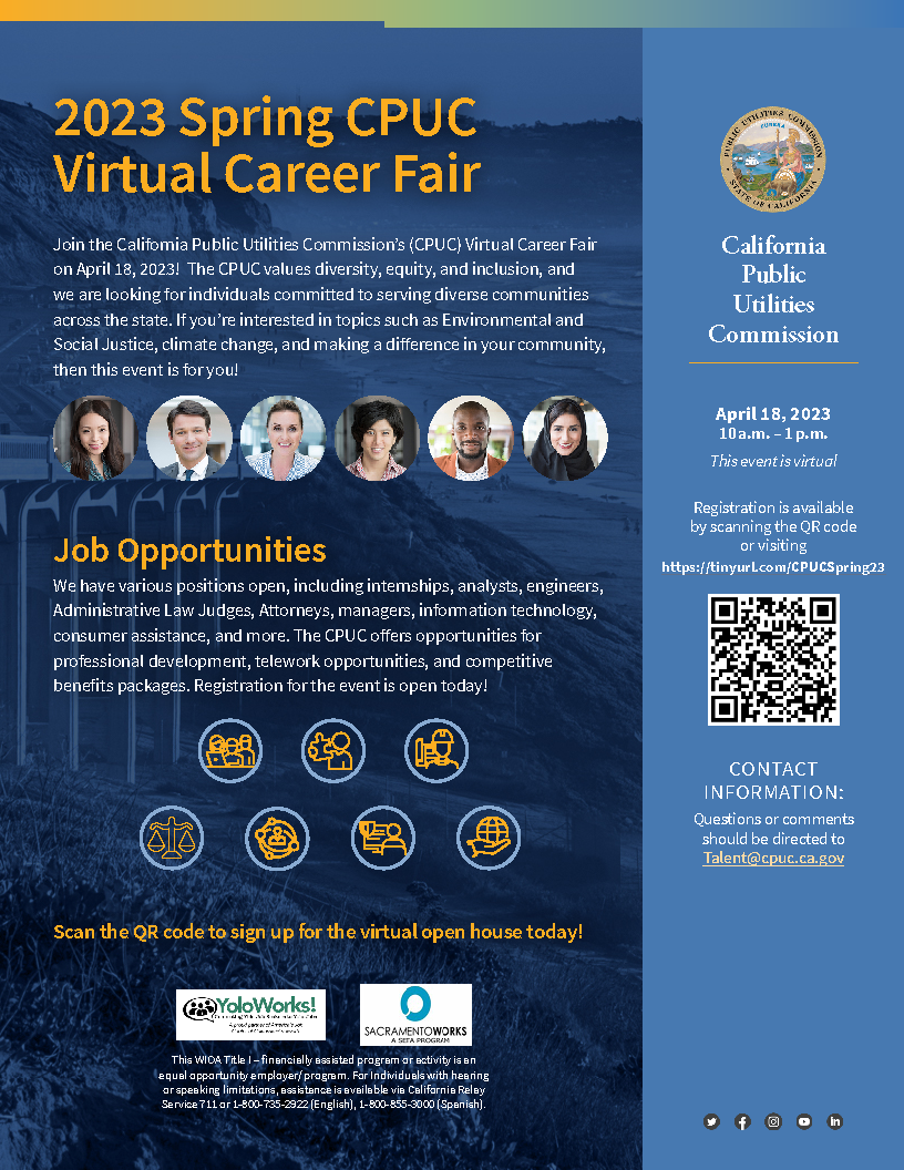 2023 Spring CPUC Virtual Career Fair