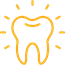 icon of a shining molar