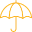 icon of umbrella suggesting insurance coverage