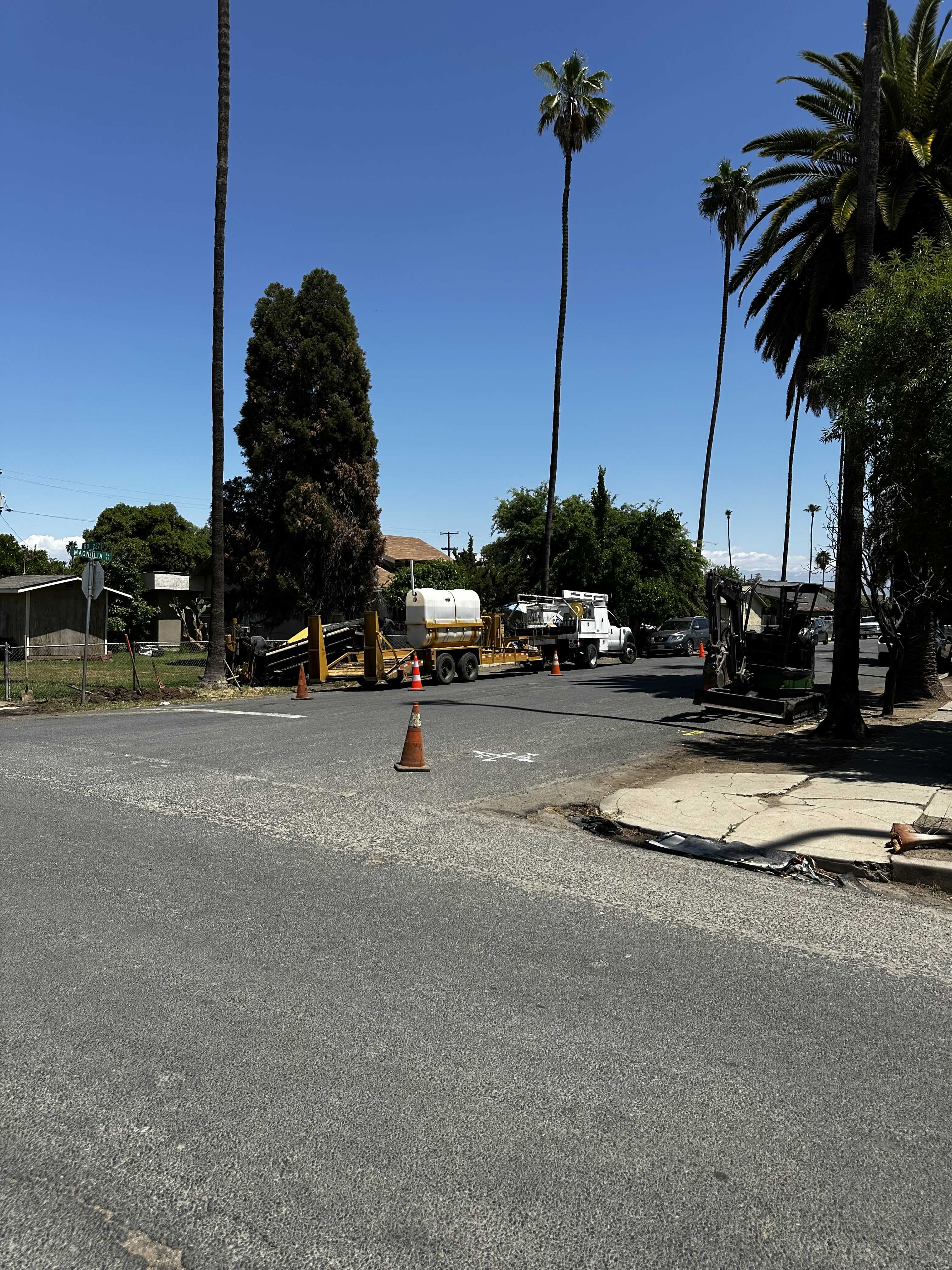 Construction of the Terra Bella project. 