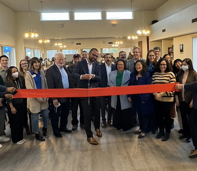 In January 2024, President Reyolds celebrated a community-driven solar project that received funding through the CPUC's Solar on Multifamily Affordable Housing program at St. Mary’s Gardens, affordable housing for seniors in Oakland.