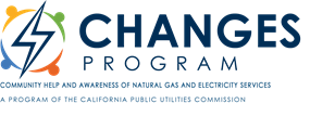 CHANGES program logo: Community Help and Awareness of Natural Gas and Electricity Services