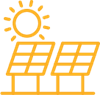 Solar panel icon