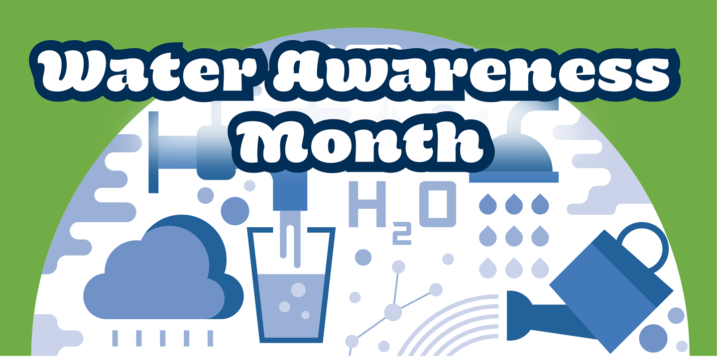 Water Awareness Month graphic 