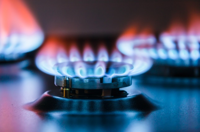 Gas stove detail