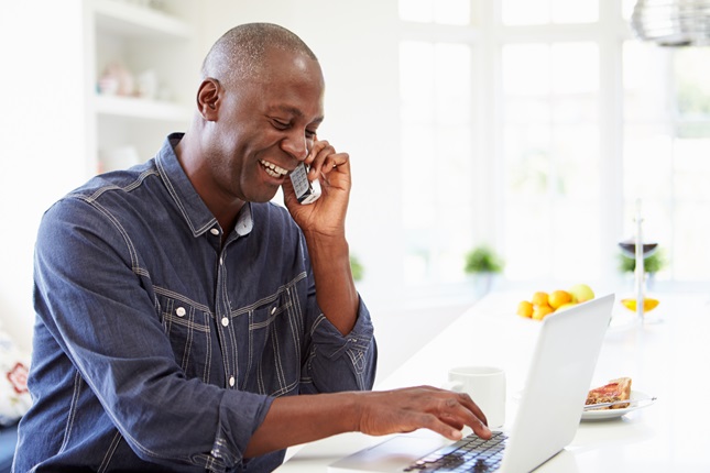 Ratepayer on the phone
